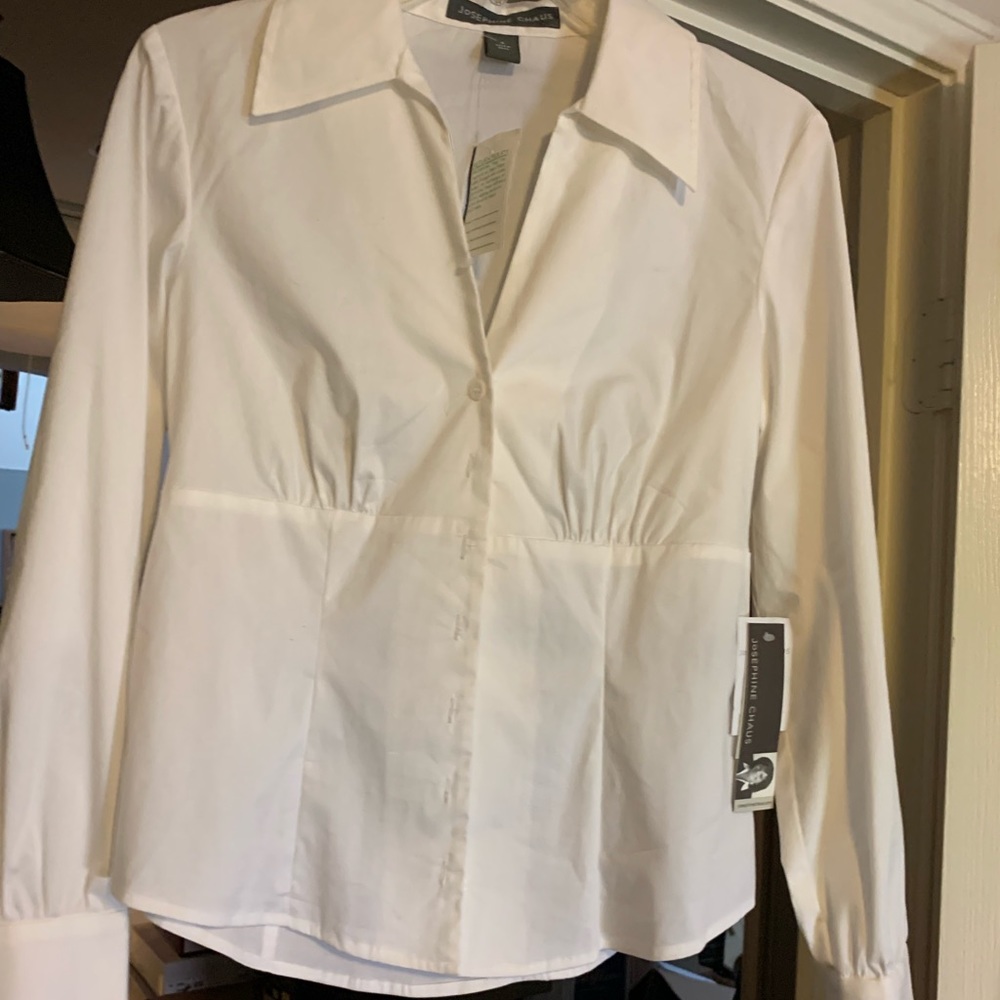 White blouse by Josephine Chaud